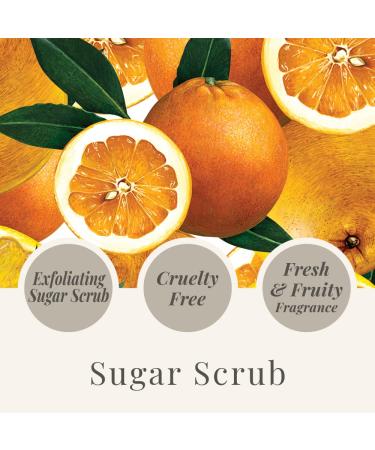 Tropical Fruits Body Sugar Scrub - Gentle Exfoliating Grapefruit & Orange - 2x550g - Best for Soft Skin - International Shipping - Buy Online on GoSupps.com