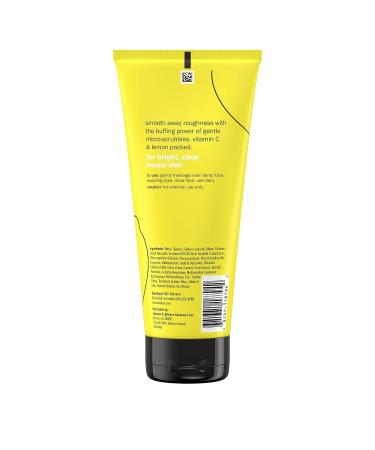Clean & Clear Lemon Zesty Facial Scrub with Vitamin C - 6.7 oz Oil-Free Face Scrub - Buy Online on GoSupps.com