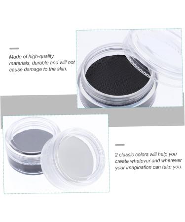  IWOWHERO 2Pcs Cosmetic Wax Makeup Face Skeleton Supplies Pencil Eyeliner Face Paint Kit Matte Wax Paint for Face Waterproof - Buy Online on GoSupps.com