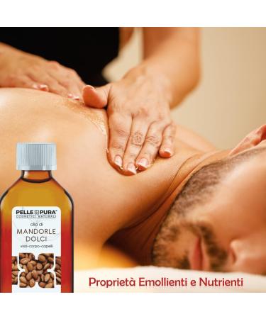 DERMOCURA Almond oil sweet almond oil facebodyhair nourishing against the drawing 100 ml - Buy Online on GoSupps.com