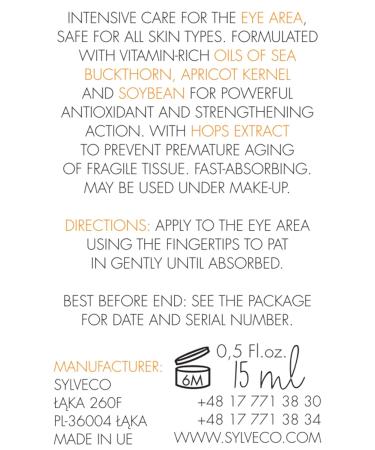 VIANEK Nourishing Eye Cream | Vegan Natural Cosmetics for Men & Women | 15ml Pack - Buy Online on GoSupps.com