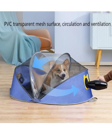 MAZLJ Pet Dryer Pet Hair Dryer Cage Pet Drying Box Universal for Cats and Dogs Green 64X80X40cm - Buy Online on GoSupps.com