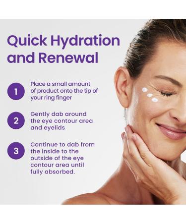 Optase LIFE Sensitive Eye Daily Renewal Cream - Hydrating Eye Cream for Skin Use Around Dry and Sensitive Eyes - Smooths Fine Lines Preservative-Free Eye Doctor and Dermatologist Approved - 15 ML - Buy Online on GoSupps.com