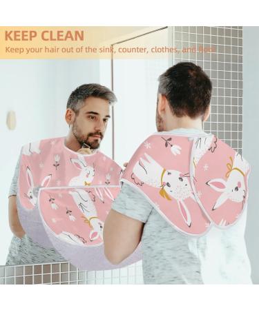 Beard Bib Apron for Men - Non-Stick Waterproof Hair Catcher & Grooming Cape | Perfect for Shaving & Trimming - Buy Online on GoSupps.com