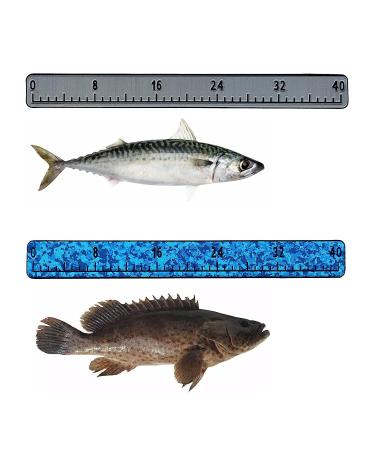 KXKZREN Foam Fish Ruler / Strong Adhesive Backing / 32" 40" Fishing Measurement Tool / Waterproof and Easy to Clean / for Fishing Boats  Yacht Coolers & Kayaks Light Gray 40" - Buy Online on GoSupps.com