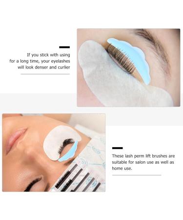 Minkissy 50pcs Eyelash Perming Curler Shields & Lifting Brushes - Green Makeup Tool for All Eyelash Lengths - Buy Online on GoSupps.com