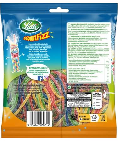Lutti Scoubifizz 180 g Candy / Confectionery - Buy Online on GoSupps.com