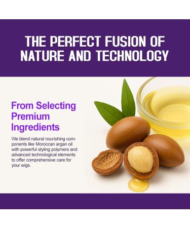 Spray de perruque humide suppression des cheveux boucl s apr s-shampoing l ger non touffant brume extensions de cheveux synth tiques naturels traitement nutrition et sans enchev trement - Buy Online on GoSupps.com