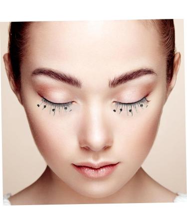 FOMIYES 15 Pairs Sequin False Eyelashes Fake Lashes Flower False Eyelashes Fake Eyelashes False Lashes Pride Outfit Color Lashes Lashes with Girl Eyelash Butterflies Sequins Eyelashes Miss - Buy Online on GoSupps.com