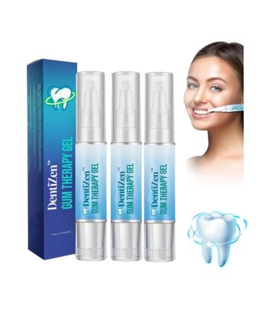 Dentiz gums therapy gel dentizers gum therapy gel dentizing tooth whitening essence pin tooth elevator pencil tooth whitening gel dentic gum therapy gel (3 pieces)