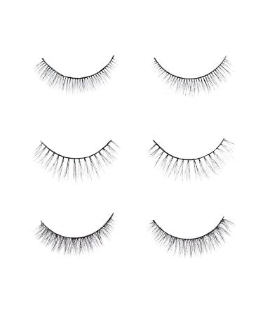 Forever 21 Eyelashes 3-Pack | Voluminous 3D Faux Lashes Set | Easy Apply Women's False Eyelashes - F21 Beauty - Buy Online on GoSupps.com