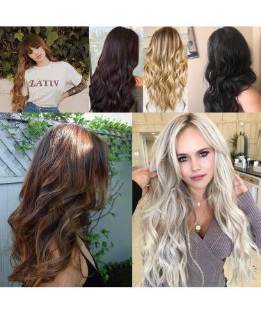 prinfantasy Cruly Hair Extension Fiber Line Metal buckle Adjustable Invisible Long Wavy Seamless NO Clips in 22inches Hairpiece for Gift Daily Party Cosplay Use MW237 GBMW237 22 inch - Buy Online on GoSupps.com
