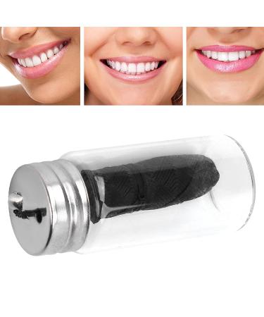 Portable Black Dental Floss with Refillable Container - Nature Tooth Flap & Plaque Removal | Shop Internationally - Buy Online on GoSupps.com