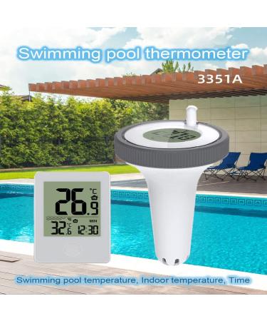 Digital Pool Thermometer | WLAN LCD Display | IPX7 Floating Thermometer for Pool & Pond - Buy Online on GoSupps.com