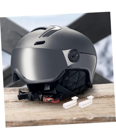 Buy Minkissy Helmet Mask Attachment Hooks - Ski Helmet Accessories & Ear Protection Clips for Sports | 2 Pairs - Buy Online on GoSupps.com