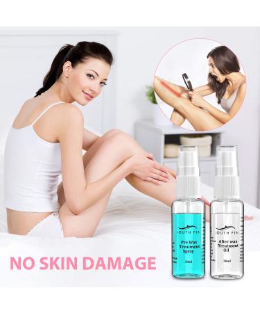 iBealous Waxing Kit with Wax Warmer - Hair Removal Pearl Wax Kit for Women - Includes 4 Bags Hard Wax Beads - Ideal for Legs, Bikini, Brazilian - Digital Display for Easy Use - Buy Online on GoSupps.com