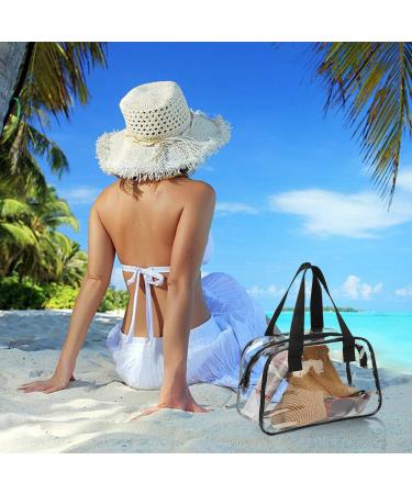 Eland Clear Tote Bag Stadium Approved - Mini Clear Purse for Gym, Work, Travel or Concert - Buy Online on GoSupps.com