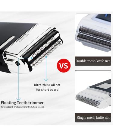 Portable Electric Shaver for Men - WOSVAS Cordless Rechargeable Beard & Face Razor - Wet Dry Pocket Size Foil Shaver - Buy Online on GoSupps.com