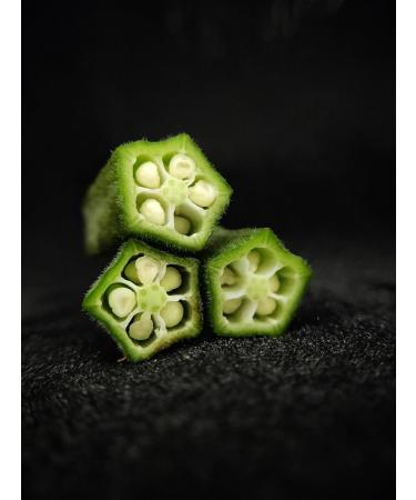 Poudre de gombo compos e 100% d'Abelmoschus Esculentus Poudre de doigt de dame pure et naturelle Poids net : 50g - Buy Online on GoSupps.com