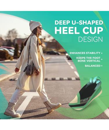 Height Increase Insoles for Women | DynWalker Comfortable Shoe Lifts | Anti-Fatigue Shock Absorbing Breathable | 3cm/4.5cm Green S (Women 6-8.5 - Buy Online on GoSupps.com