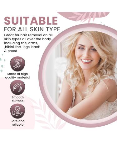 Tweepi Crystal Hair Eraser Stone | Fast Effective Magic Crystal Hair Remover for Women & Men - Buy Online on GoSupps.com