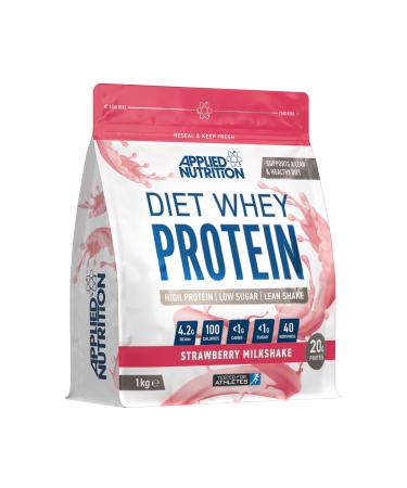 Applied Nutrition Applied Nutrition Diet Whey Strawberry Shake - Protein for Weight Management (1kg) (Strawberry Shake)