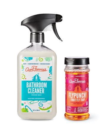 Aunt Fannie's Bathroom Cleaner Vinegar Wash 16.9 fl oz (500 ml) - Buy Online on GoSupps.com