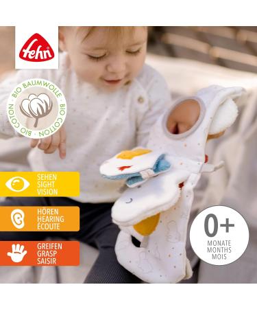 Sophie La Girafe Gift Box - Baby Teething Ring + Fehn Soft Elephant Book | Eco-Friendly Cotton Fabric | Ideal Newborn Gift - Buy Online on GoSupps.com