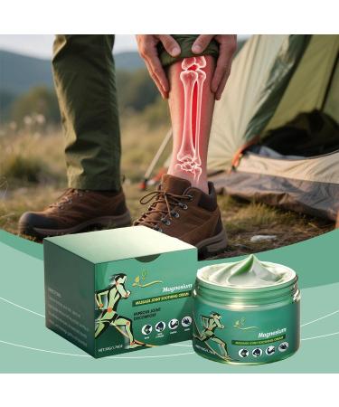 Advanced magnesium massage cream for pain relief gel for joints professional magnesium creams for back neck and hands 1 Piece - Buy Online on GoSupps.com