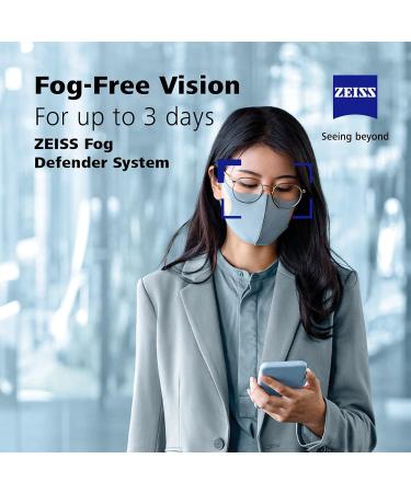 ZEISS Fog Defender System Anti-Fog Spray for Glasses - 1 Spray Bottle + Microfiber Cloth | 1-Pack - Buy Online on GoSupps.com