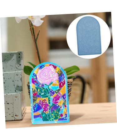 NUOBESTY Rose Silicone Mold Crafts Roses Silicone Molds DIY Mold Rose Pattern Wall Art Vintage Decorate As Shown 23.80X14.50X0.70CM - Buy Online on GoSupps.com