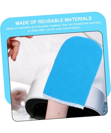 minkissy 1 Pair Hand Mask Care Hand Repair Cover Paraffin Baths Gloves Reusable Paraffin Gloves Heated Mittens Moisture Gloves Nourishing Hand Gloves Leather Gloves Moisturizing Flannel - Buy Online on GoSupps.com
