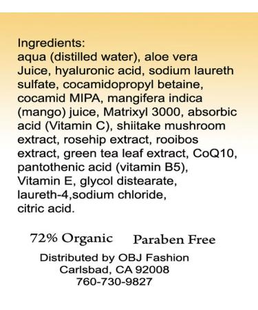 DNA Code -20% Vitamin C + Coq10 Facial Cleanser Powered w/Hyalurinic Acid + Matrixyl 3000 + Green Tea 4 Count (Pack of 1) - Buy Online on GoSupps.com
