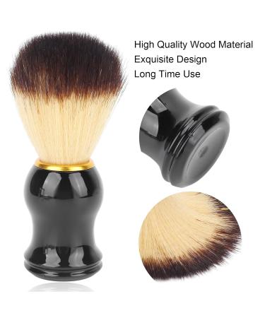 Luxury Synthetic Shaving Brush for Men | Soft Nylon Hair & Beard Brush - Portable & Ideal for Salon Use - Buy Online on GoSupps.com
