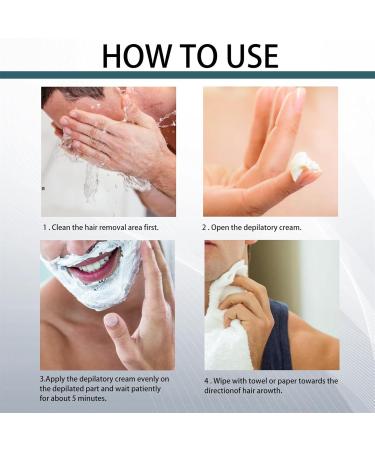 Men's Beard Removal Cream 50g Mild Beard Hair Removal Cream Prevent Hair Growth Painless Natural Hair Removal Cream Does Not Hurt The Skin Facial Beard Armpit Leg Hair Chest Hair - Buy Online on GoSupps.com