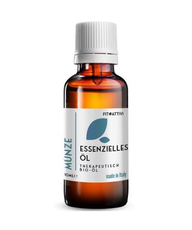 Mint oil for diffusers 10 ml of pure essential oils for aromatherapy hair nutrition and massage organic 100% natural and made in Italy