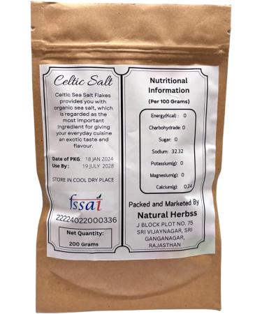 Organic Coarse Sea Salt 100% Organic Hand Harvested Sun Dried Organic Sea Salt NON-GMO Premium Quality (Certified Product) - Buy Online on GoSupps.com