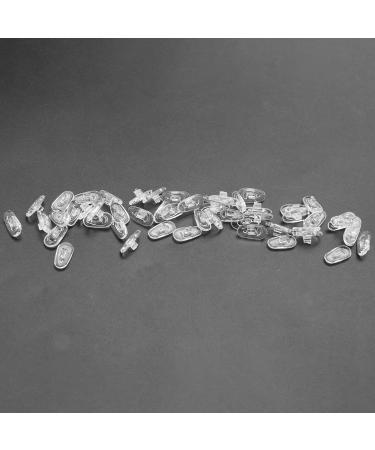 tesrgre 25 Pairs Silicone Eyeglass Nose Pads Oval Push On - Buy Online on GoSupps.com