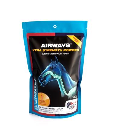 Equine America Airways Xtra Force | Premium Ready for Use Horse & Pony Supplement | for Respiratory Support | 500g