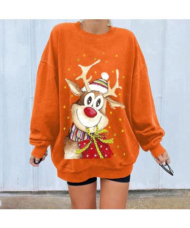 Elegant Women's Christmas Sweatshirt - Stylish Long Sleeve Round Christmas Sweater & Zip Hoodie | Perfect for Holiday Cheer | Shop Internationally - Buy Online on GoSupps.com