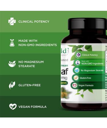 EMERALD LABS Mediterranean Olive Leaf 500mg - Gluten-Free Vegan Olive Leaf Extract - Supports Skin Immune & Heart Health - 60 Vegetable Capsules (Up to 60-Day Supply) - Buy Online on GoSupps.com