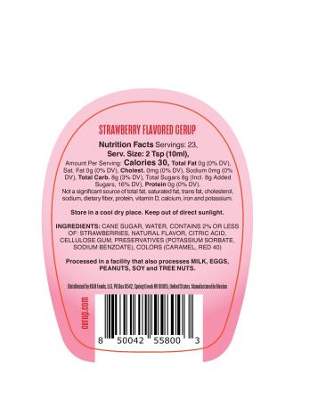 Fruit Smoothie Cereal Syrup Pack - Sweeten Your Breakfast with Tasty Flavors! Perfect for Kids and Adults - Buy Online on GoSupps.com