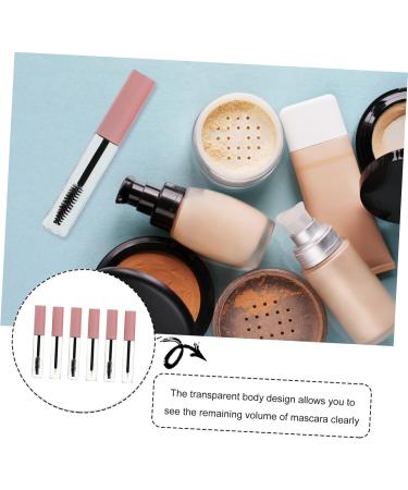 LALADEFIEE 6pcs Eyeliner Stick Lip Gloss Containers Cosmetic Clear Mascara for Clear Lash Mascara Pink The Pet 1 g (Pack of 1) Pink - Buy Online on GoSupps.com