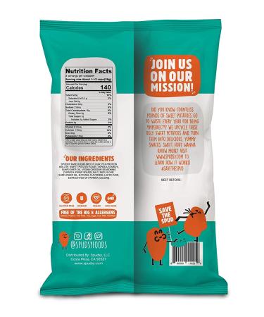Spudsy Sweet Potato Puffs | Vegan  Gluten Free Snacks | Plant-Based  Allergen-free  Non-GMO  Kosher  Superfood Snack | Vegan Cheesy Cheddar (8 Pack  1 oz Bags) 4. Vegan Cheesy Cheddar 1 Ounce (Pack of 8) - Buy Online on GoSupps.com