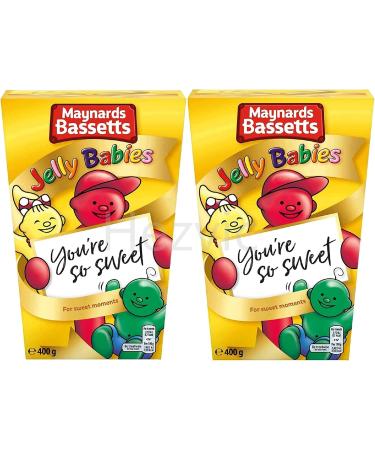 Maynards Bassetts 400g Jelly Candy Gift Boxes (Pack of 2) - Buy Online on GoSupps.com