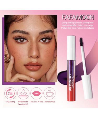 LuckNest Peel Off Lip Stain Lip Tint Set of 3 long lasting peel off matte lip gloss matte liquid lipstick nude lip gloss waterproof lip tint non stick for women - Buy Online on GoSupps.com