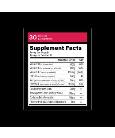 Weider Prime | Support for Men | - Supports Energy Strength Focus Stress Lean Muscle - 60 Capsules 60 count (Pack of 1) - Buy Online on GoSupps.com