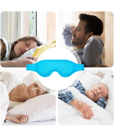 Smileshiney Reusable Cold Eye Masque - Cooling Eye Reusable Masque | Lightweight Design Sleeping Aid Equipment for Travel Business Trip Home Car - Buy Online on GoSupps.com