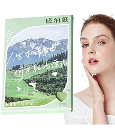 Oil Absorbing Sheets for Face | Makeup Blotting Paper | Oil Blotting Sheets for Face Blotting Papers for Face Oil Absorbing Sheets for Face Green - Buy Online on GoSupps.com