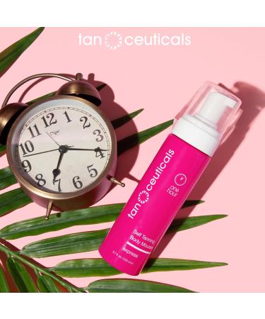 Buy Tanceuticals Express Self Tanning Body Mousse - Fast Acting Vegan & Cruelty Free Foam - Natural Tan in 1-4 Hours with Acai Berry & Argan Oil - International Shipping Available - Buy Online on GoSupps.com